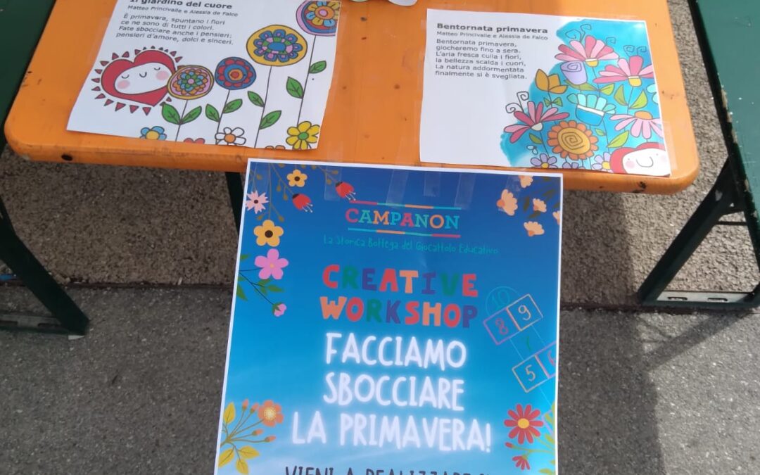 LABORATORIO AL FORTE: FACCIAMO SBOCCIARE LA PRIMAVERA