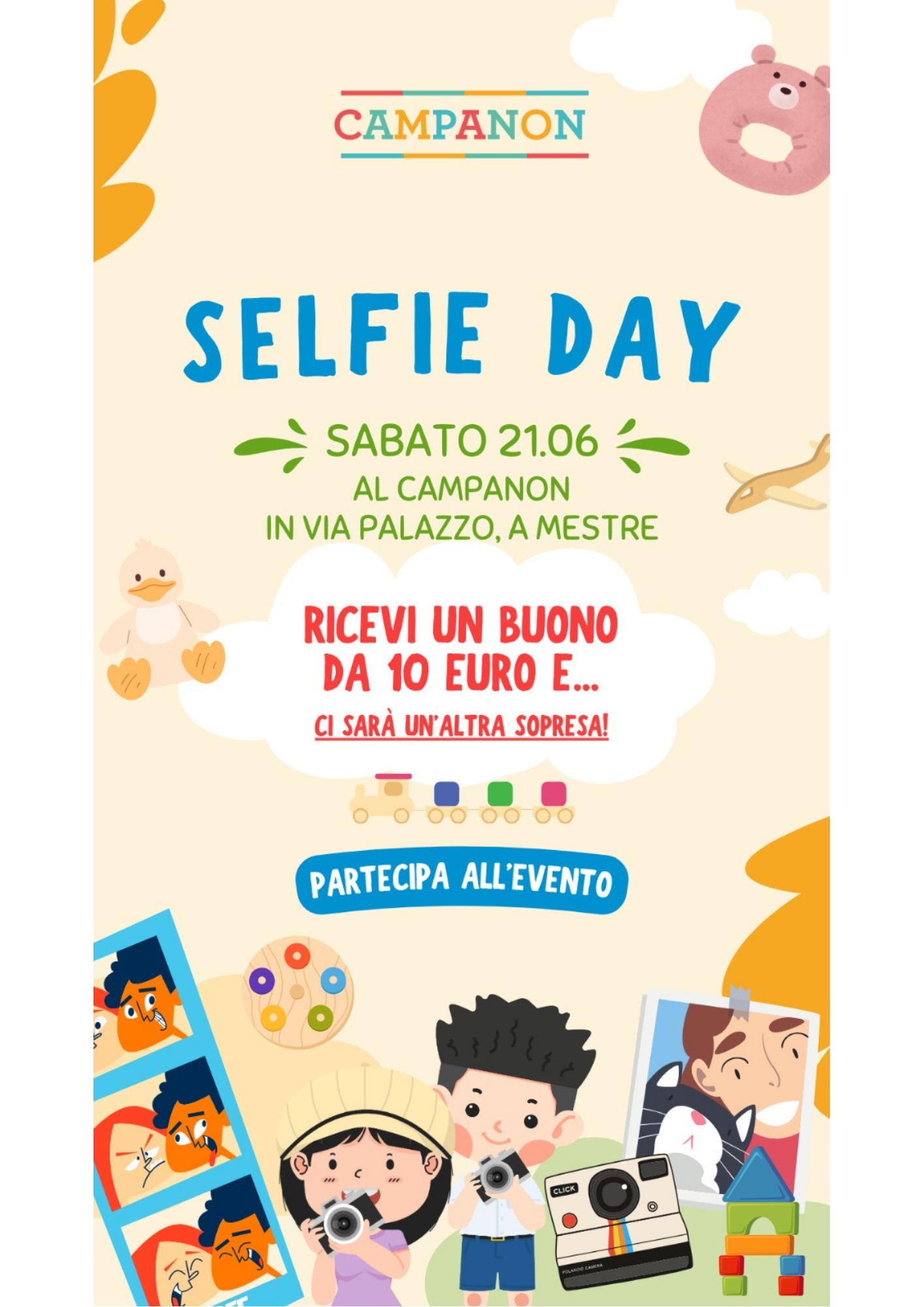 SELFIE DAY: SCEGLI IL TUO GIOCO PREFERITO, SCATTA UNA FOTO E PARTECIPA LA CONCORSO. CHI VINCERA'?
